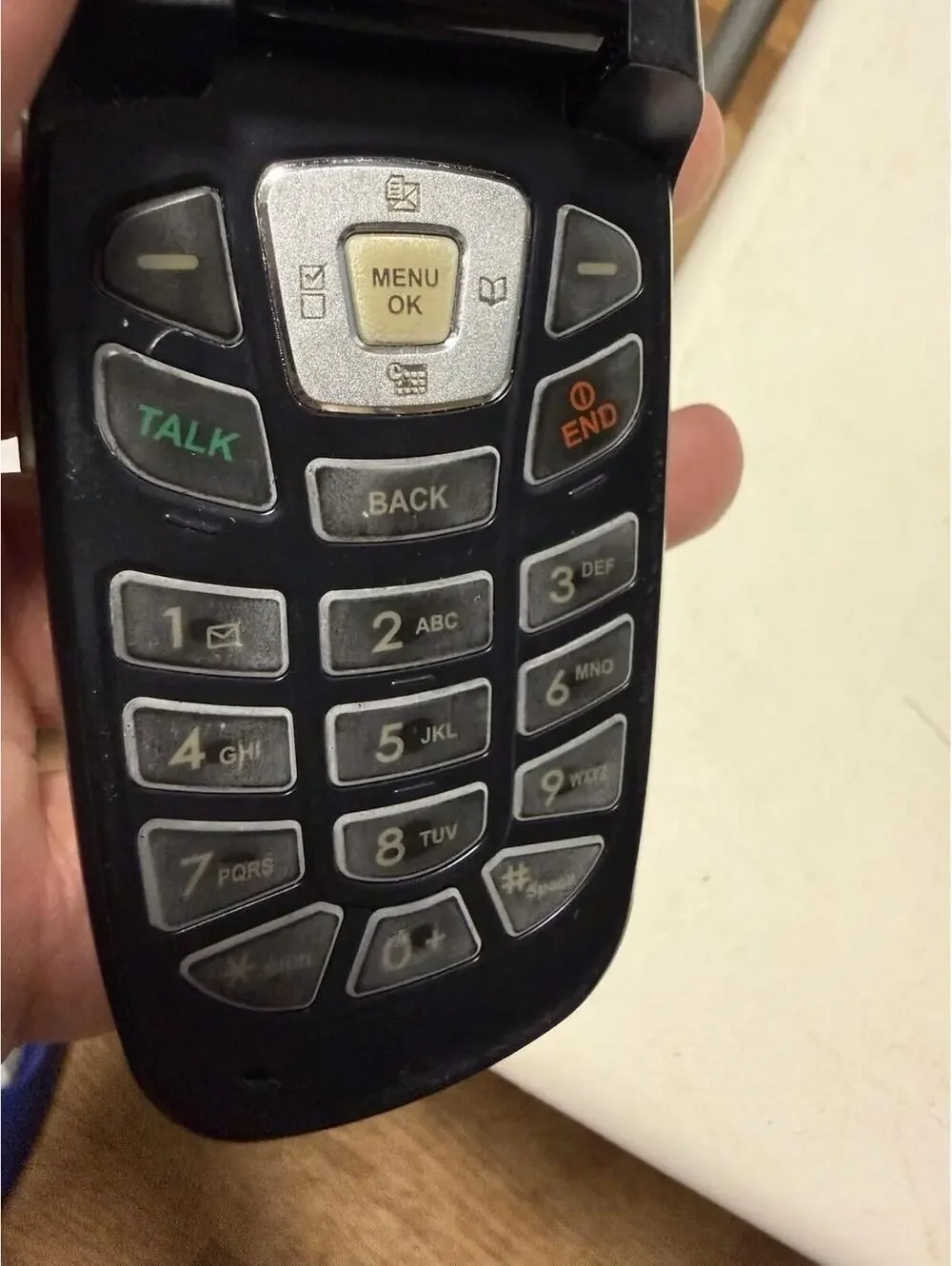 Vintage Sprint Cdm120sp Flip Phone No Charger (untested)